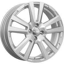 Диск колеса литой K&K КС874(17_Vesta Cross) Сильвер 6,5*17/4*100 d60,1 ЕТ43 (KC874)