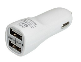 Разветвитель прикуривателя 2USB "YADA" без провода