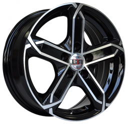 Диск колеса литой Alcasta M19 BKF 7*17/5*105 d56,6 ЕТ42