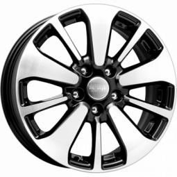 Диск колеса литой K&K КС688(ZV 16_Qashqai) Алмаз Черный 6,5*16/5*114,3 d66,1 ЕТ40 (KC688)