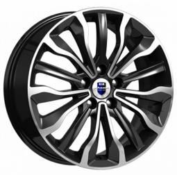 Диск колеса литой K&K Атакама Алмаз Черный 6,5*17/5*114,3 d60,1 ЕТ50 (КС756)