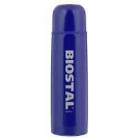 Термос Biostal арт.NB-750C-B узкое горло с кноп., 
синий 0,75л