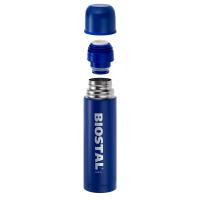 Термос Biostal арт.NB-500C-B узкое горло с кноп., 
синий 0,5л