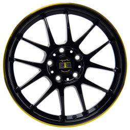 Диск колеса литой Alcasta M26 BKYS 7,5*18/5*114,3 d64,1 ЕТ50