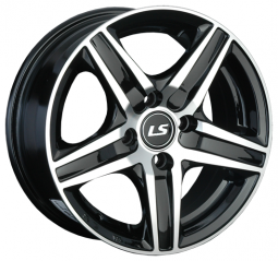 Диск колеса литой LS LS321 BKF 7*17/4*100 d60,1 ЕТ40
