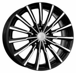 Диск колеса литой K&K Акцент Алмаз Черный 7*17/5*108 d63,35 ЕТ50 (KC562-18)