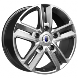 Диск колеса литой K&K Backfire Дарк Платинум 8*18/5*130 d71,6 ЕТ50 (KC763-10)