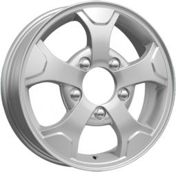 Диск колеса литой K&K 4x4 Сильвер 5*16/5*139,7 d98 ЕТ58 (KC657)