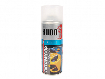 Краска аэрозольная 601 чёрная "KUDO" (520 мл)