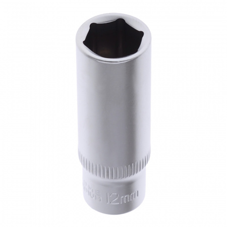 Головка  1/4" 12мм 6 гранная "AV Steel" высокая