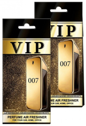 Ароматизатор подвесной "CARIBI VIP" №007  по мотивам Расо Rabanne 1 million