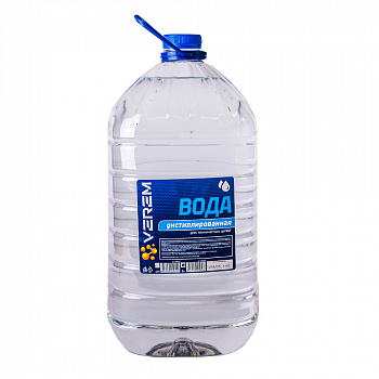 Вода дистилированная  5 л Verem