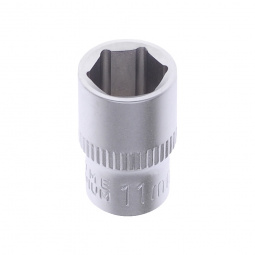 Головка  1/4" 11мм 6 гранная "AV Steel"