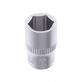 Головка  1/4" 11мм 6 гранная "AV Steel"