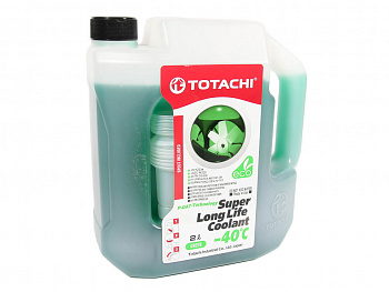 Антифриз зеленый  2кг TOTACHI SUPER LONG LIFE Coolant Green -40C