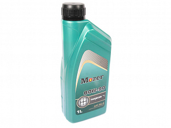 Масло трансмиссионное MOZER 80W90 GL-4 минер. 1л