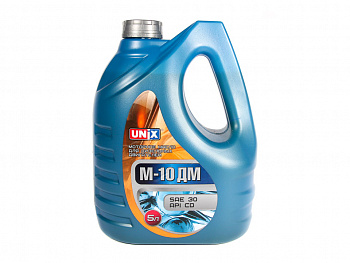 Масло М10 ДМ ( 5л) "UNIX"