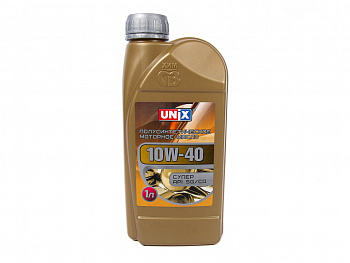 Масло моторное UNIX SG/CD 10W40 п/синт. 1л