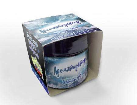 Ароматизатор на панель приборов гелевый "Boxter`s" "Cool Water"