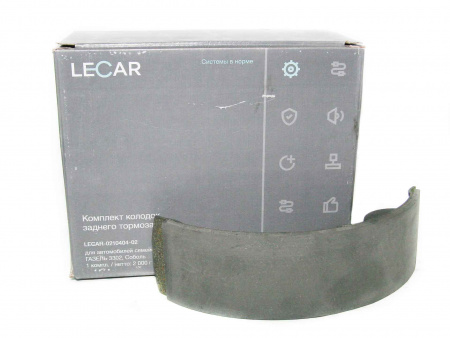 Колодки тормозные задние 3302,2217,NEXT (к-т 4шт) "LECAR"  (фирм. упак.)