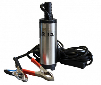 Насос перекачки топлива 12V (для солярки погружной) d50 "БАК" несъемный фильтр