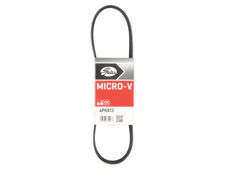 Ремень  813 компрессора кондиционера 2123 (4PK813) "GATES"