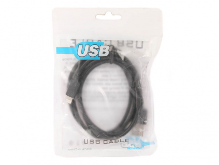 Зарядный кабель USB-Lightning (TPE) 2А, 1м чёрный "YADA"