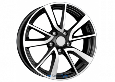 Диск колеса литой Replica TD S Series TY9-S BKF 7*17/5*114,3 d60,1 ЕТ39