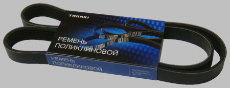 Ремень 1235 привода агрегатов УАЗ 3163,315195 дв.409 (с 2008г.) (6PK1235) "TANAKI"