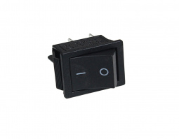 Клавиша 250V 15А черная  (4конт.) ON-OFF "YADA"
