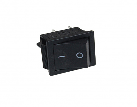 Клавиша 250V 15А черная  (4конт.) ON-OFF "YADA"