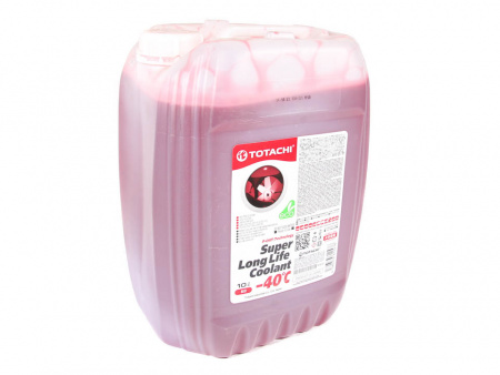 Антифриз красный 10кг TOTACHI SUPER LONG LIFE Coolant Red -40C