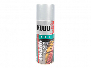 Краска аэрозольная алюминевая металлик  "KUDO" (520 мл)
