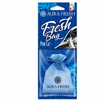 Ароматизатор подвесной мешочек "AURA FRESH" Fresh Bag New Car" (Новая Машина)