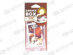 Ароматизатор подвесной "Aroma Box" (Черный кофе)