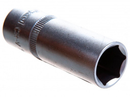 Головка свечная  6-гран 1/2" 16мм "AV Steel" с резин. уплотнением