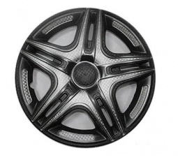 Колпаки декоративные 13" (к-т 2шт) "Дакар Super Black"