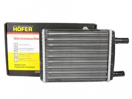Радиатор отопителя 3302,2217 н/о алюмин.(d-18) "HOFER" (HF 730232)