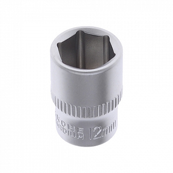 Головка  1/4" 12мм 6 гранная "AV Steel"