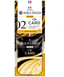 Ароматизатор подвесной картонный "AURA FRESH PRIME CARD № 2" (CALVIN KLEIN-CK ONE)