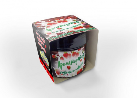Ароматизатор на панель приборов гелевый "Boxter`s" "Strawberry Gourmand"