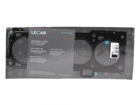 Прокладка ГБЦ 2170,VESTA,XRAY (дв.21127,21129) (дв.1,6 16 кл) "LECAR" (фирм. упак.)