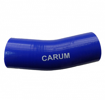 Патрубок интеркулера 3302 Бизнес дв.CUMMINS ISF 2.8 (угловой 50*160) (силикон) "CARUM"