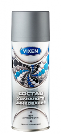 Состав холодного цинкования (520 мл)  "VIXEN" аэрозоль