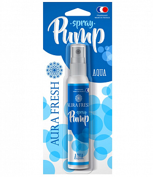Ароматизатор спрей "AURA FRESH" PUMP SPRAY Aqua (Вода)