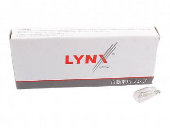 Лампа А 12-5 W5W 12V б/цок.(указ.поворотов,габариты) "LYNX"