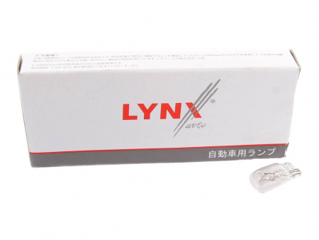 Лампа А 12-5 W5W 12V б/цок.(указ.поворотов,габариты) "LYNX"