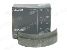 Колодки тормозные УАЗ задние (2 шт длин., 2 шт. корот.) (к-т 4шт)) "LECAR"  (фирм. упак.)