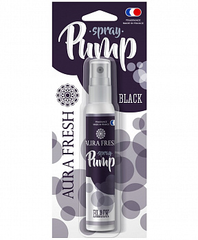 Ароматизатор спрей "AURA FRESH" PUMP SPRAY Black (Блэк)