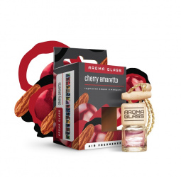 Ароматизатор подвесной с деревянной крышкой "Fouette Aroma Glass" Cherry Amaretto